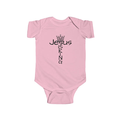 369Fab* Jesus is king, freedom, Infant , Baby Outfit, Newborn, Toddler Wear.