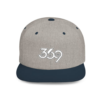 369Fab* 369Fab Stylish Flat Bill Snapback Hat