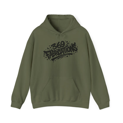 369Fab* B. 369 Fabrications, Stylish Graffiti Hoodie, Pullover, Perfect Everyday Wear