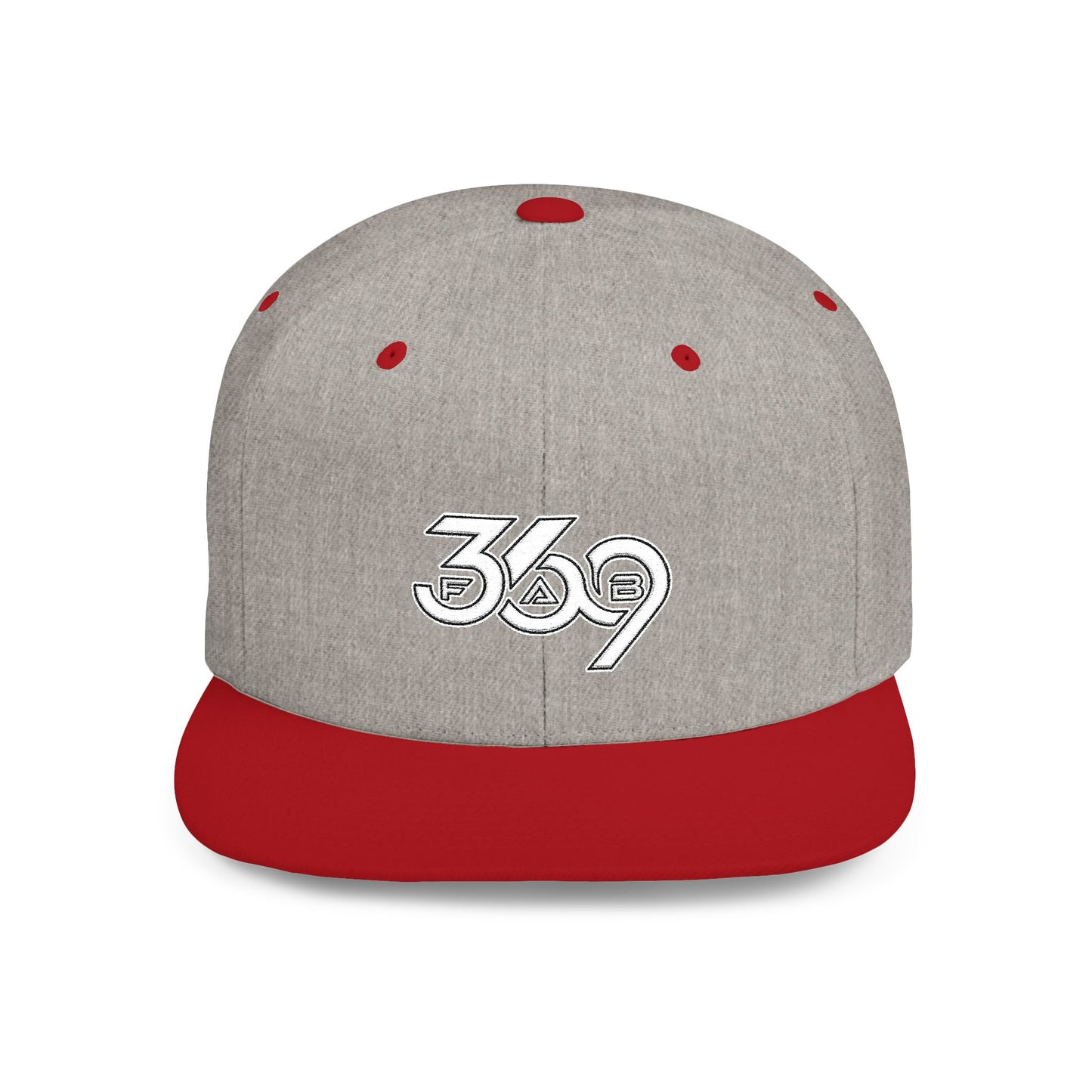 369Fab* 369Fab Stylish Flat Bill Snapback Hat
