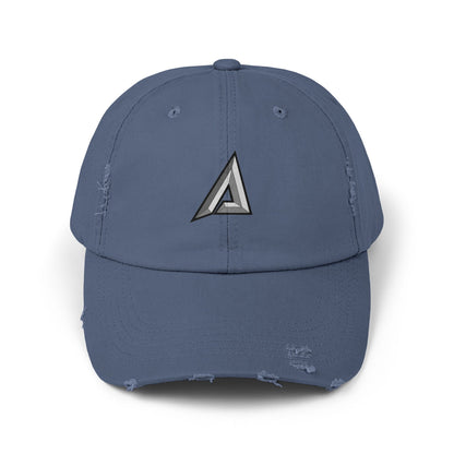 369Fab* W. Logo, Stylish Uni. Distressed Cap with Trendy Design - Perfect for Casual, Everyday Wear