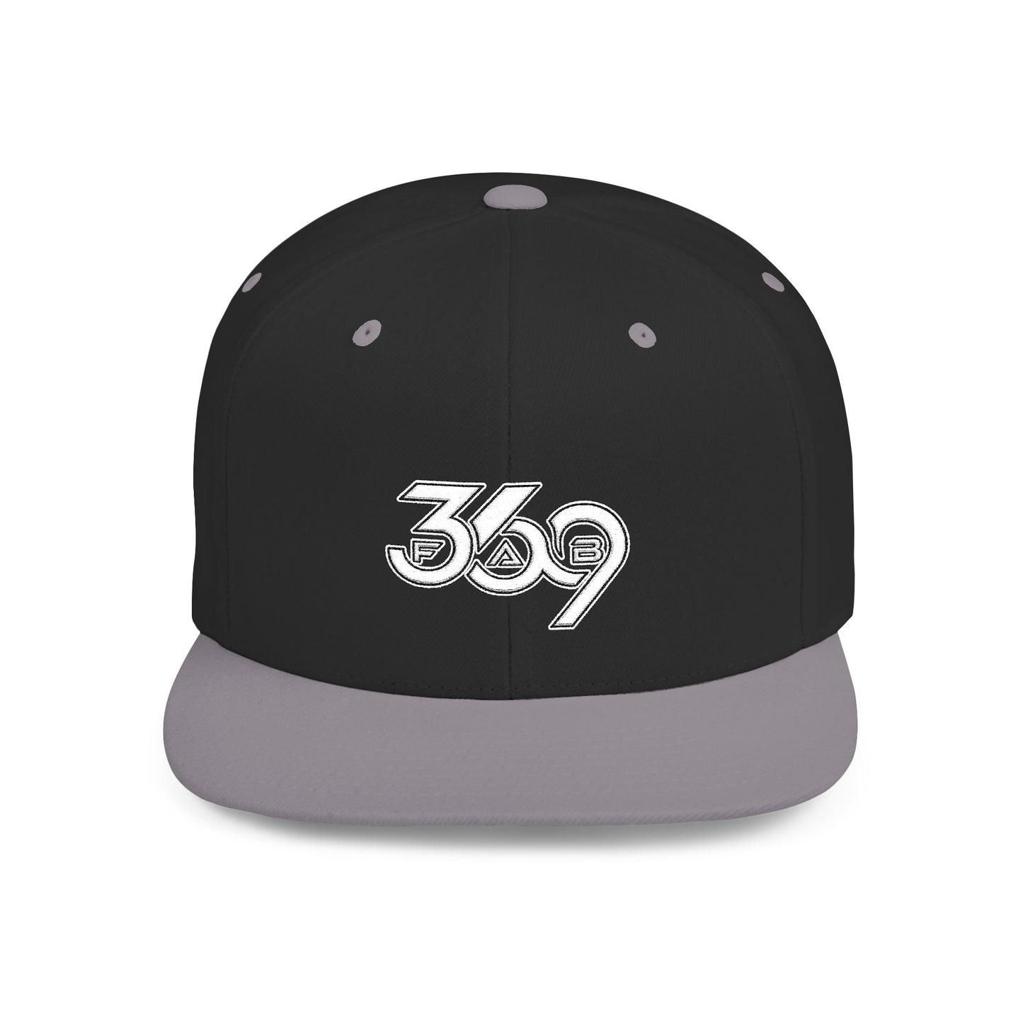 369Fab* 369Fab Stylish Flat Bill Snapback Hat