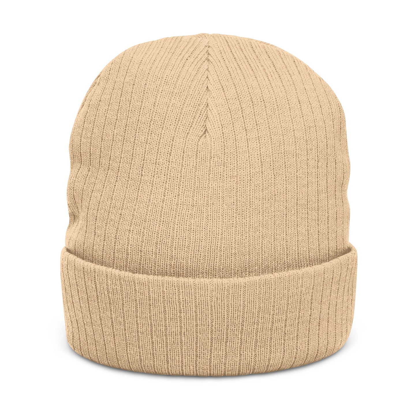 369Fab* W. Logo, Cozy Ribbed Knit Beanie with 369 Embroidery