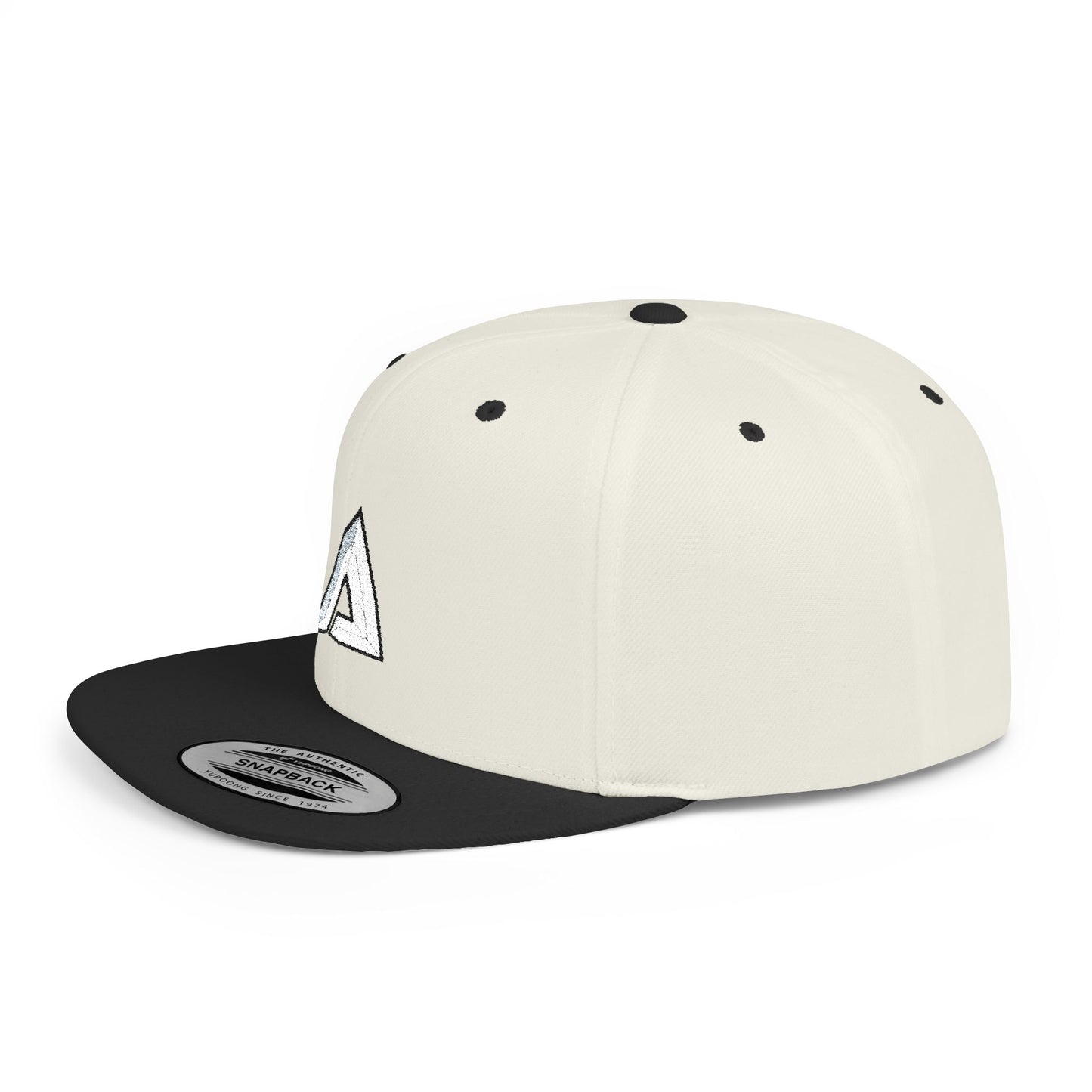 369Fab* Clean Logo Stylish Flat Bill Snapback Hat – Perfect for Casual Outings, Streetwear, Fashion Statements