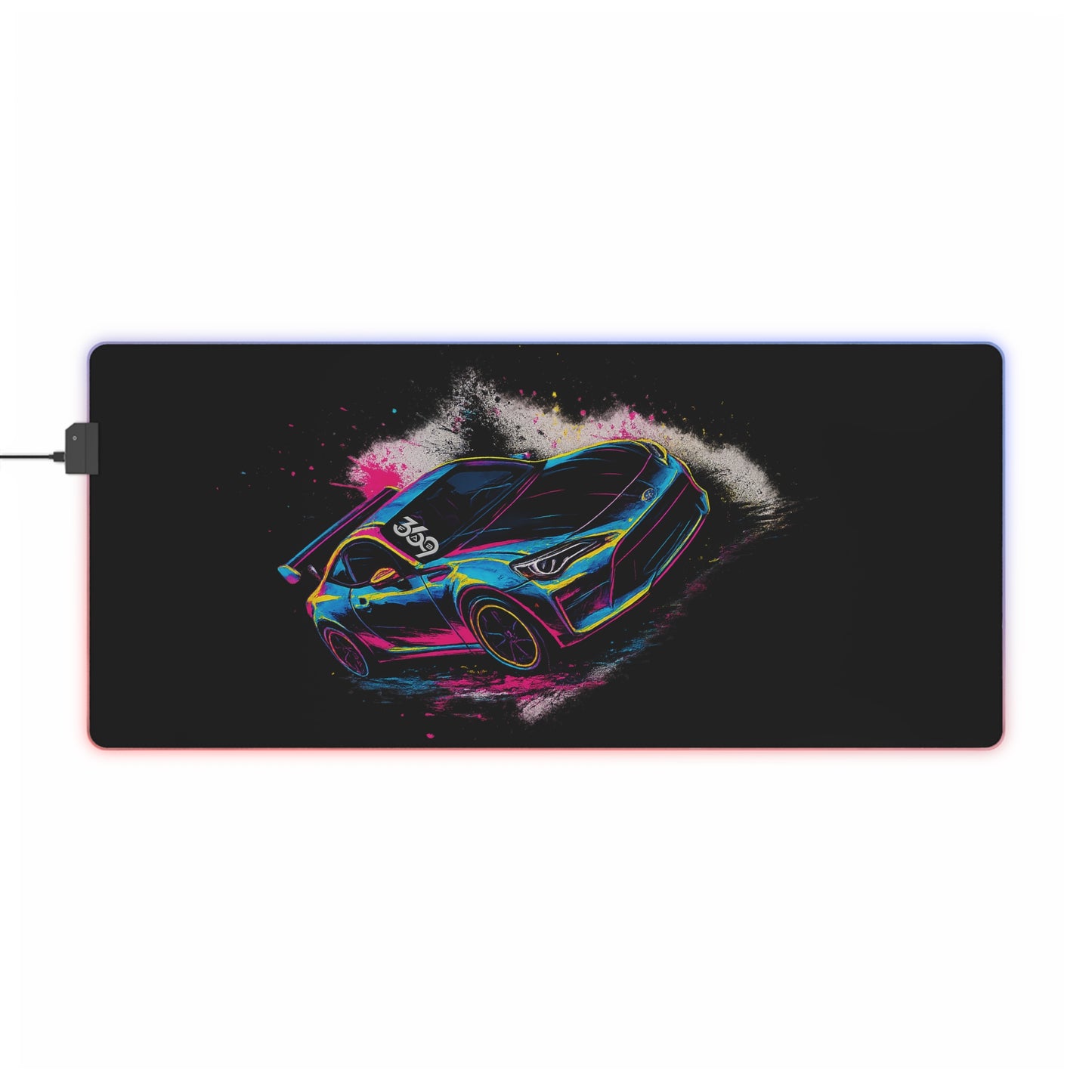 369Fab* Limited Edition FR-S Splash, LED Gaming Mouse Pad