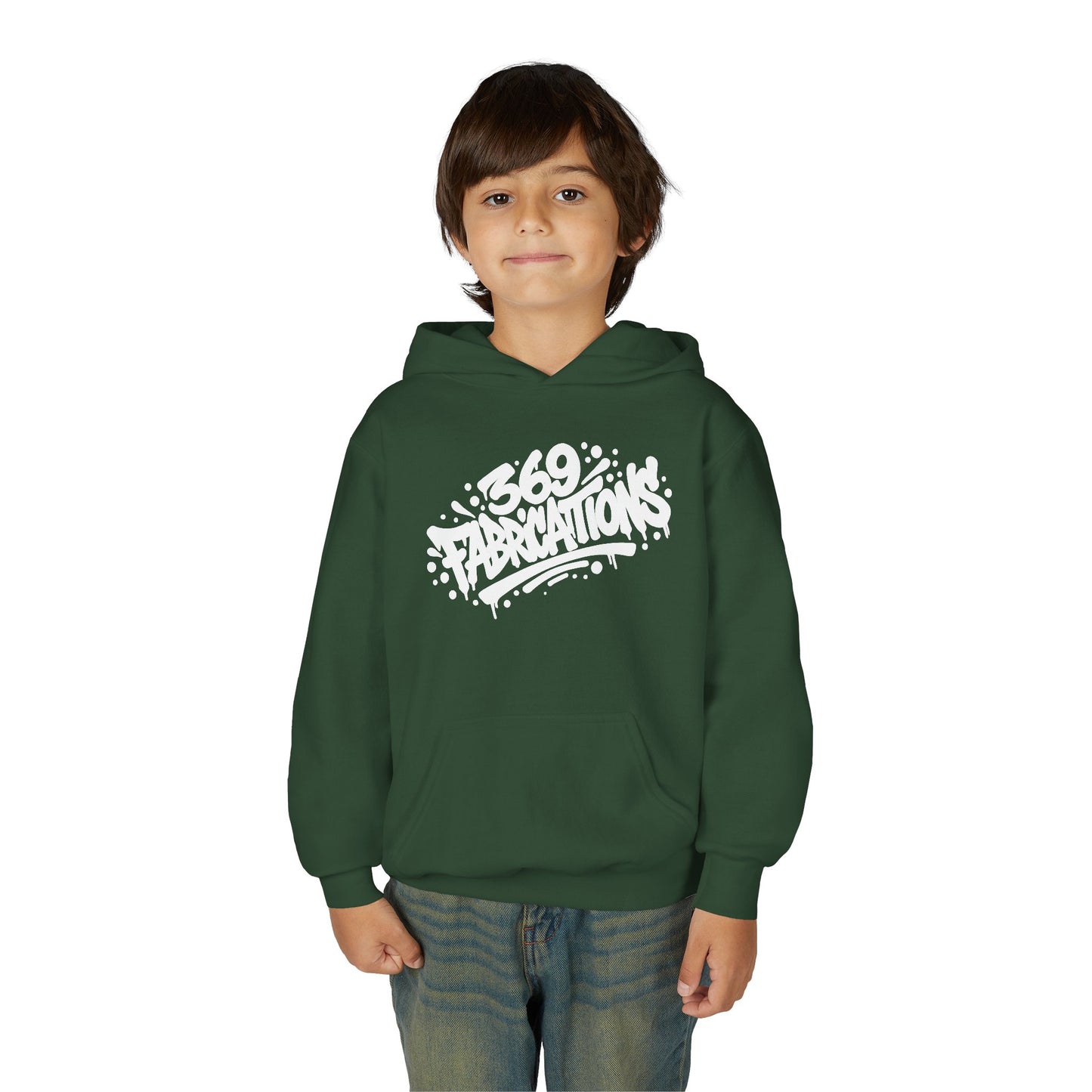 369Fab* W. 369 Fabrications, Stylish Youth Hoodie