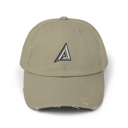 369Fab* W. Logo, Stylish Uni. Distressed Cap with Trendy Design - Perfect for Casual, Everyday Wear