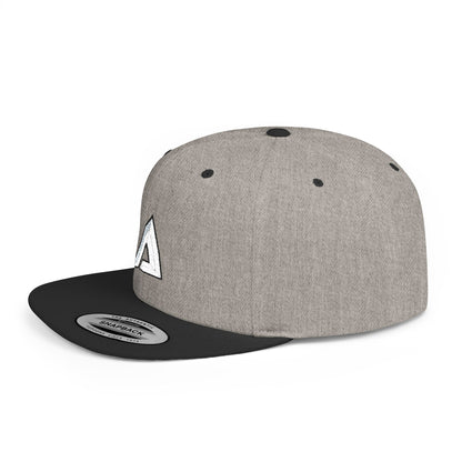 369Fab* Clean Logo Stylish Flat Bill Snapback Hat – Perfect for Casual Outings, Streetwear, Fashion Statements