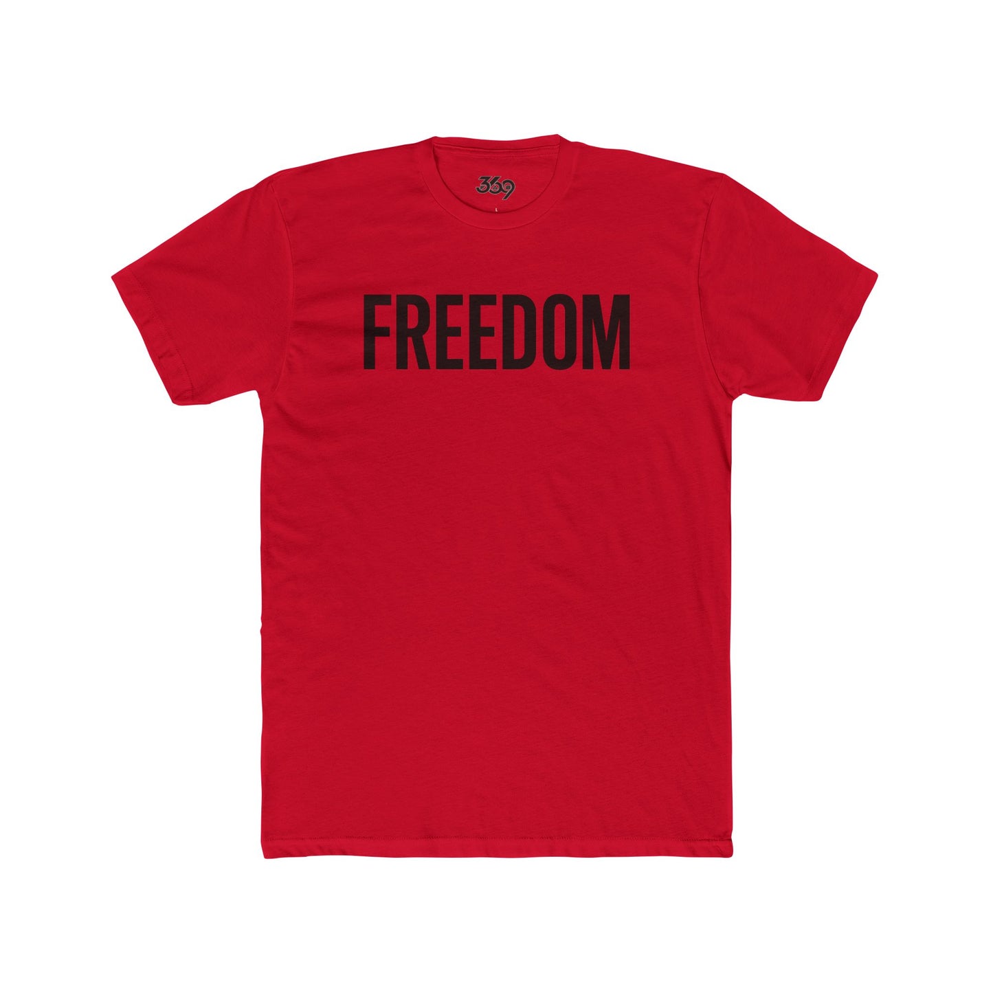 369Fab* Freedom, Uni. Crew Cotton Tee,