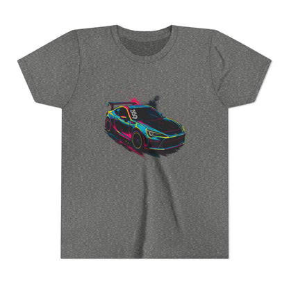 369Fab Limted Edition FR-S Splash, Graphic Youth Tee, Cool Kids T-Shirt, Car Enthusiast Apparel