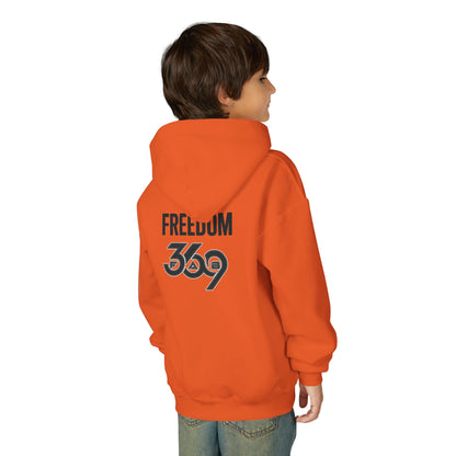 369Fab* Jesus is kin, freedom, Stylish Youth Hoodie