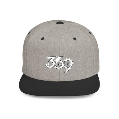 369Fab* 369Fab Stylish Flat Bill Snapback Hat