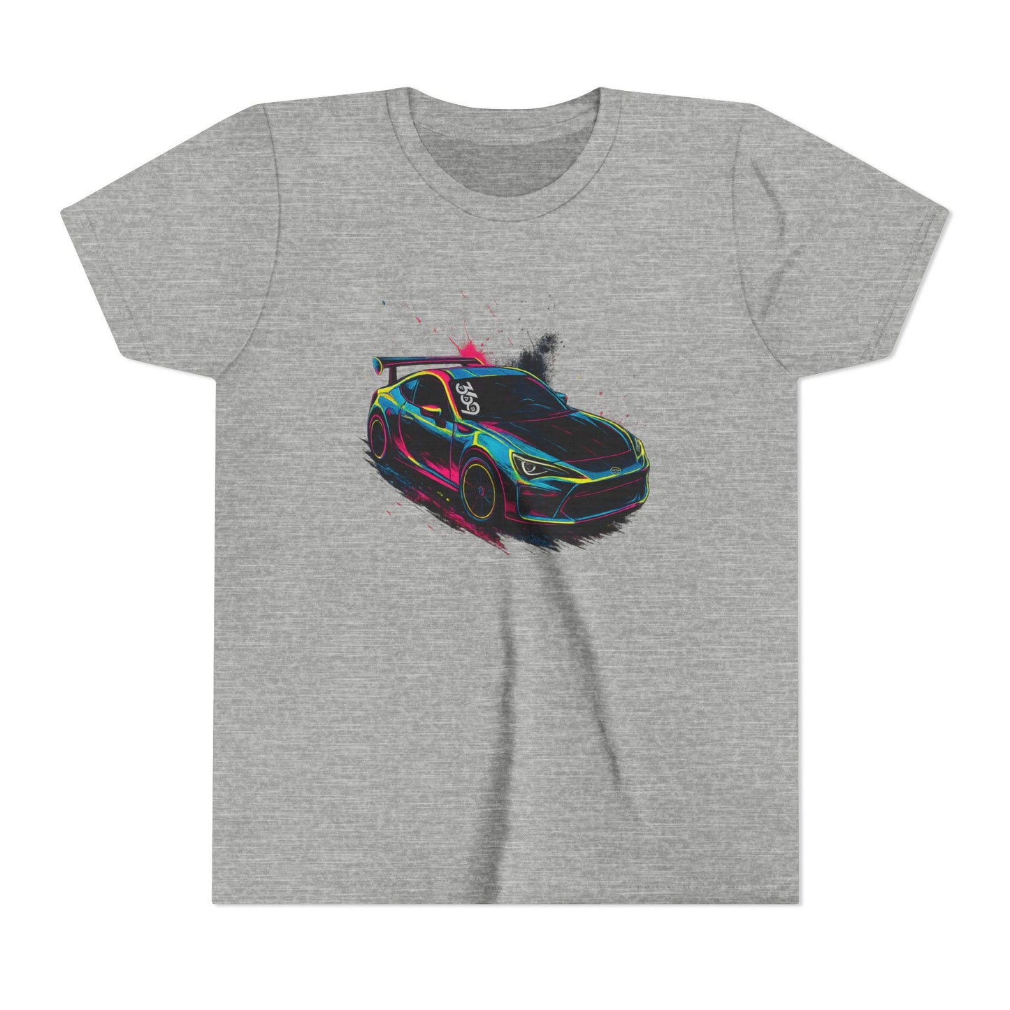 369Fab Limted Edition FR-S Splash, Graphic Youth Tee, Cool Kids T-Shirt, Car Enthusiast Apparel