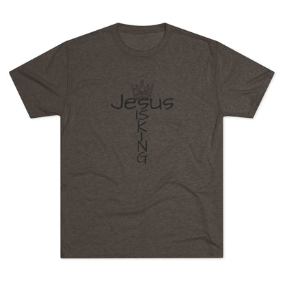 369Fab* Jesus is King , FREEDOM, Uni. Tri blend T-Shirt