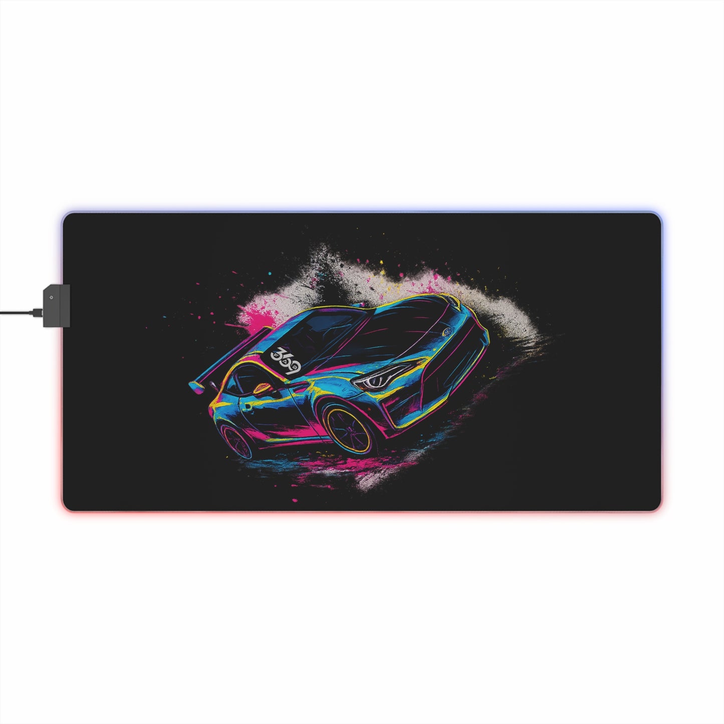 369Fab* Limited Edition FR-S Splash, LED Gaming Mouse Pad