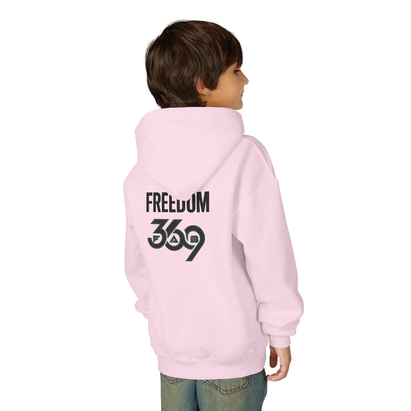 369Fab* Jesus is kin, freedom, Stylish Youth Hoodie