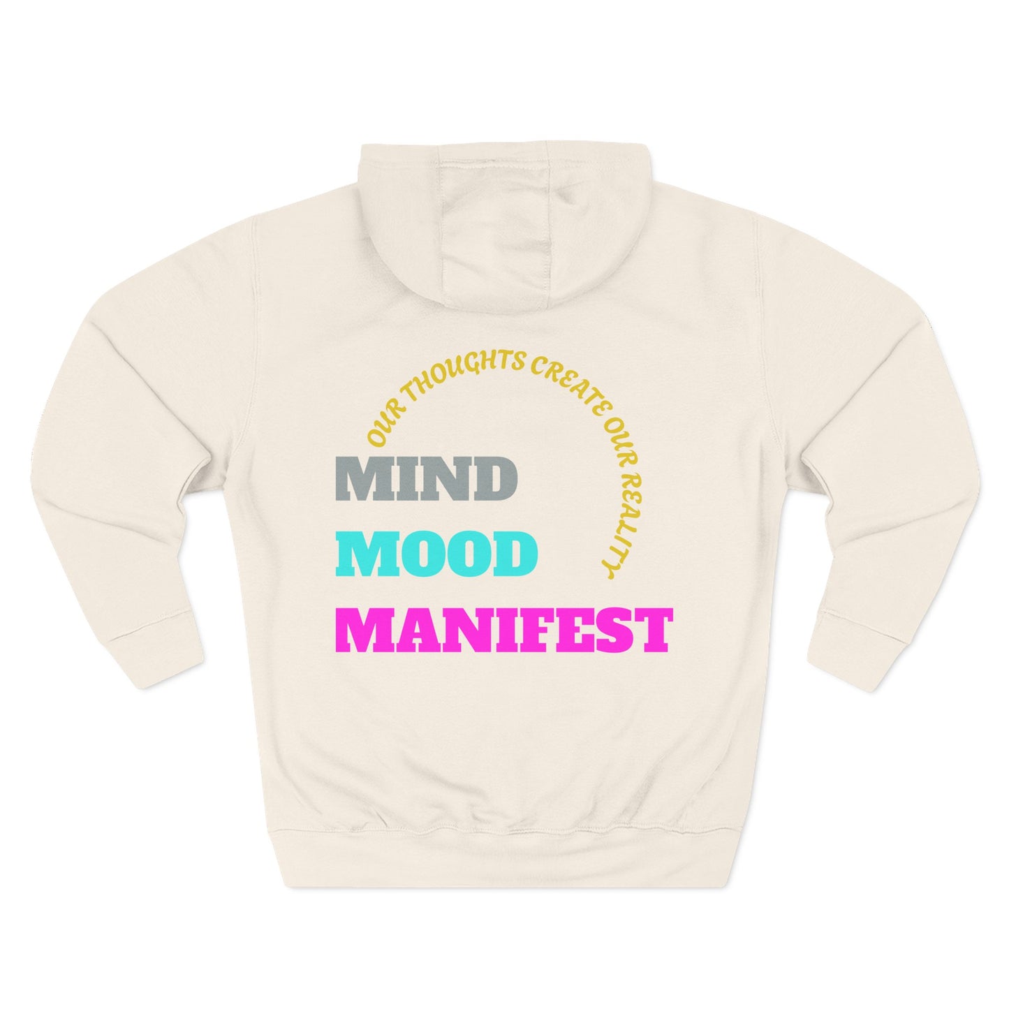 369Fab* Graffiti Splash, Three-Panel Fleece Hoodie