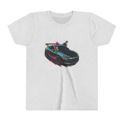 369Fab Limted Edition FR-S Splash, Graphic Youth Tee, Cool Kids T-Shirt, Car Enthusiast Apparel