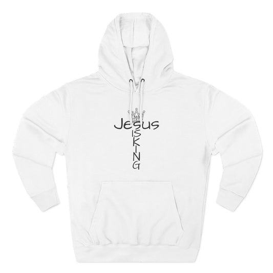 369Fab* Jesus is king, Freedom, Stylish Fleece Hoodie, Unique Streetwear