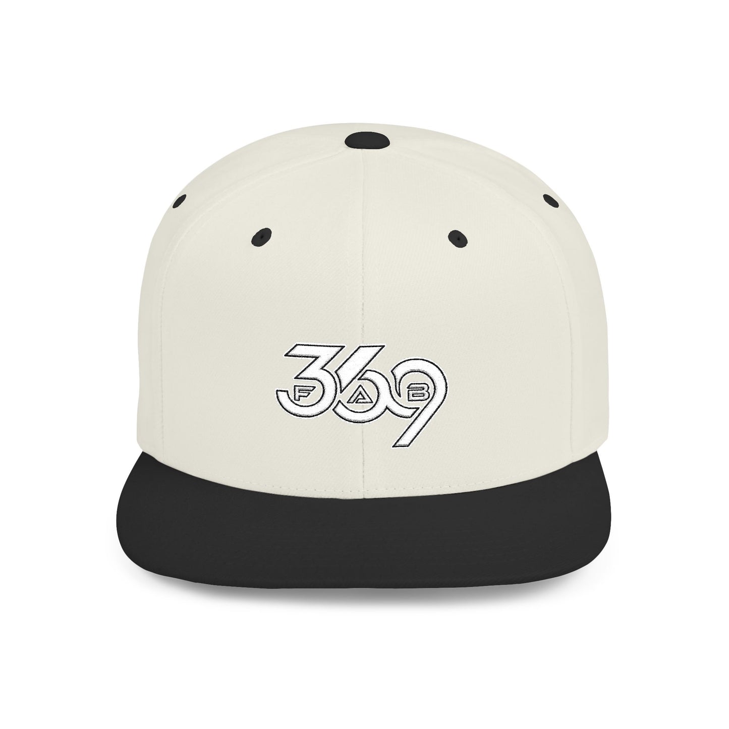 369Fab* 369Fab Stylish Flat Bill Snapback Hat