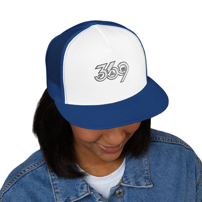 369Fab* 369Fab, Trendy Trucker Cap | Stylish Embroidered Hat