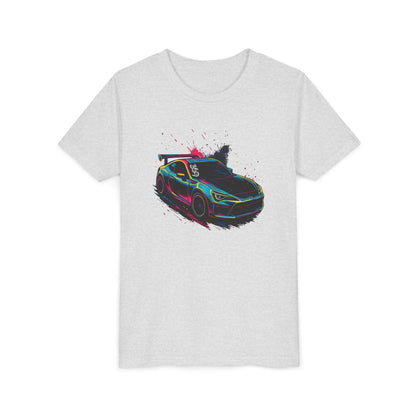 369Fab Limted Edition FR-S Splash, Graphic Youth Tee, Cool Kids T-Shirt, Car Enthusiast Apparel