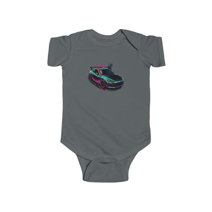 369Fab* Limited Edition FR-S Splash, Infant Bodysuit, Baby Outfit, Infant Clothing, Newborn, Toddler Wear, Car Enthusiast Baby Bodysuit