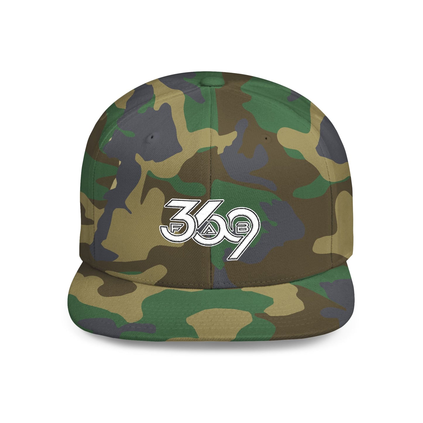 369Fab* 369Fab Stylish Flat Bill Snapback Hat