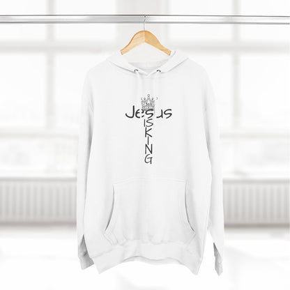 369Fab* Jesus is king, Freedom, Stylish Fleece Hoodie, Unique Streetwear