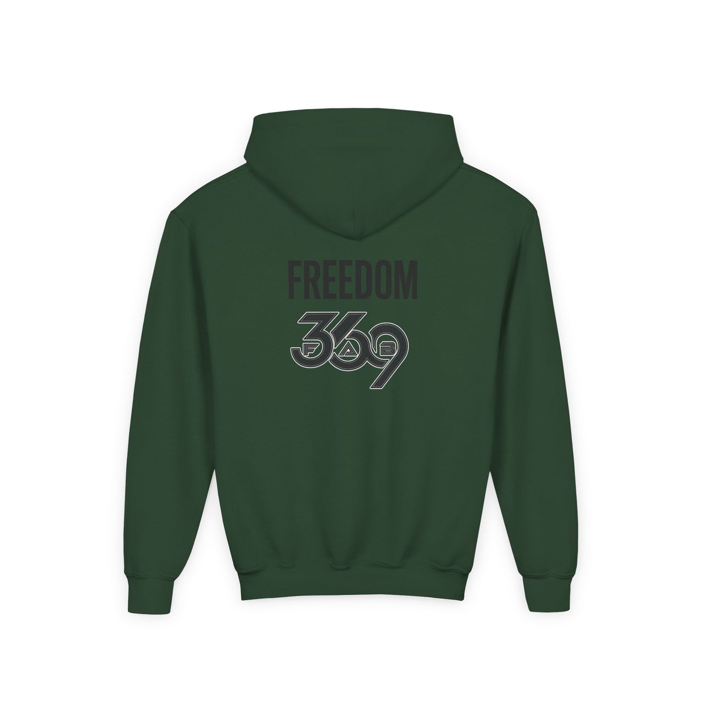 369Fab* Jesus is kin, freedom, Stylish Youth Hoodie