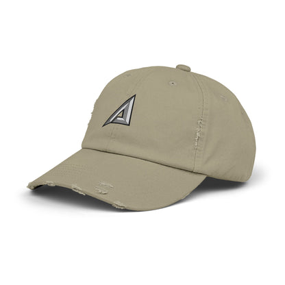 369Fab* W. Logo, Stylish Uni. Distressed Cap with Trendy Design - Perfect for Casual, Everyday Wear