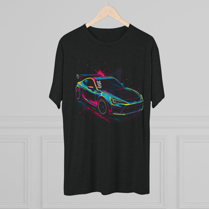 369Fab* Limited Edition FR-S Splash, Uni. Tri blend T-Shirt for Car Enthusiasts