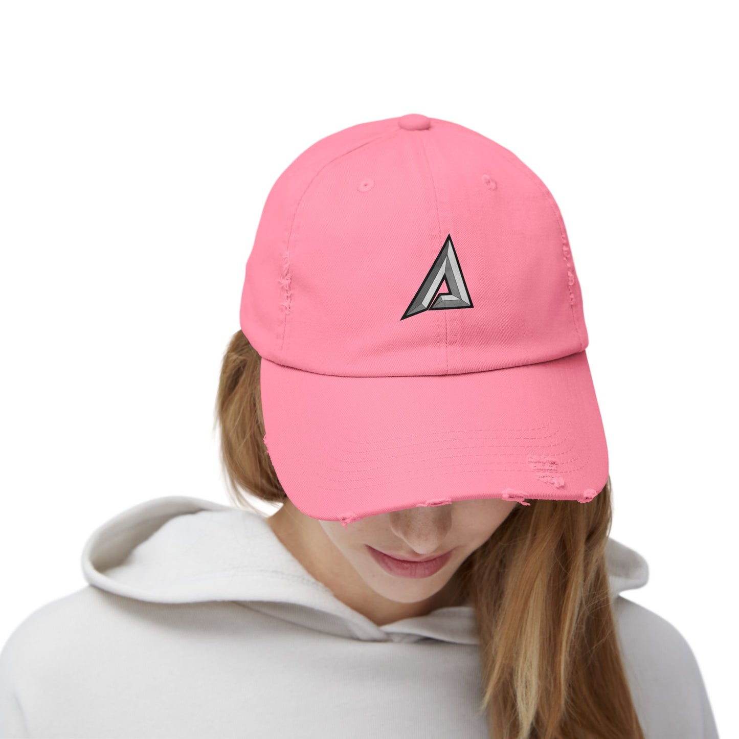369Fab* W. Logo, Stylish Uni. Distressed Cap with Trendy Design - Perfect for Casual, Everyday Wear