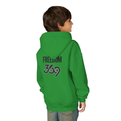369Fab* Jesus is kin, freedom, Stylish Youth Hoodie