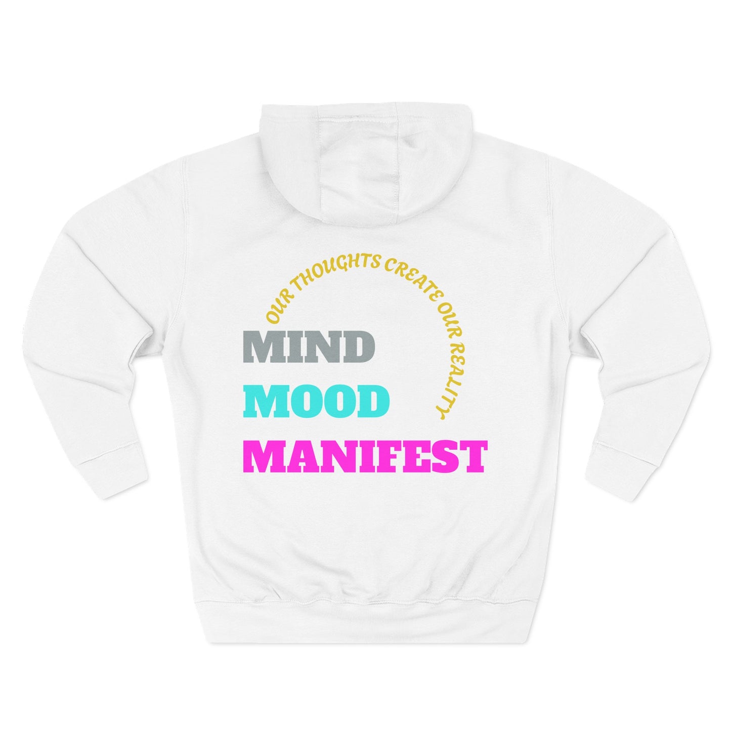 369Fab* Graffiti Splash, Three-Panel Fleece Hoodie