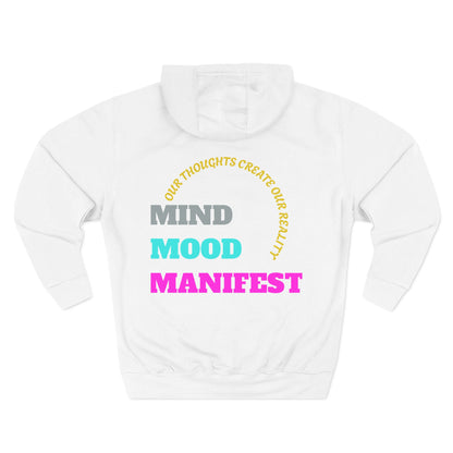 369Fab* Graffiti Splash, Three-Panel Fleece Hoodie